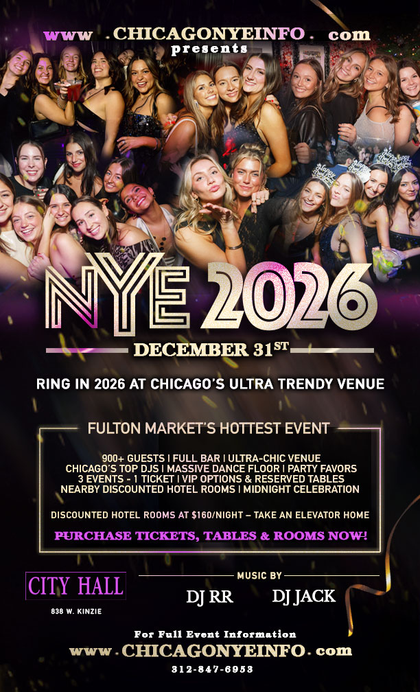 New Years Eve Chicago 2026 Party